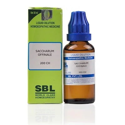 SBL Saccharum Officinale Homeopathy Dilution 6C, 30C, 200C, 1M, 10M, CM
