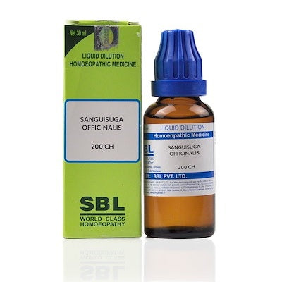 Sanguisuga Officinalis Homeopathy Dilution 6C, 30C, 200C, 1M, 10M