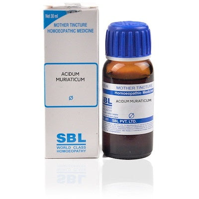 SBL Acidum Muriaticum Homeopathy Mother Tincture Q