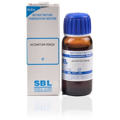 SBL Aconitum Ferox Homeopathy Mother Tincture Q