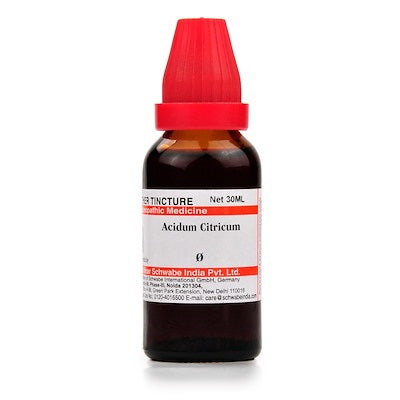 Schwabe Acidum Citricum Acidum Fluoratum, Acidum Hydrofluoricum Homeopathy Mother Tincture Q