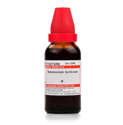 Schwabe-Ammonium-Aceticum-Homeopathy-Mother-Tincture Q