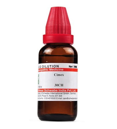 Cimex Lectularius Homeopathy Dilution 6C, 30C, 200C, 1M