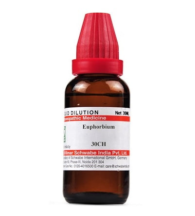 Schwabe-Euphorbium-Homeopathy-Dilution-6C-30C-200C-1M-10M
