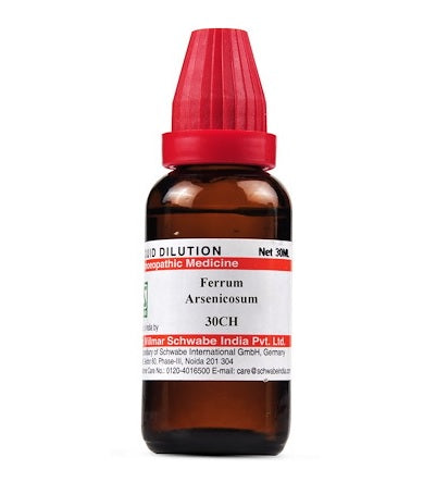 Schwabe-Ferrum-Arsenicosum-Homeopathy-Dilution-6C-30C-200C-1M-10M