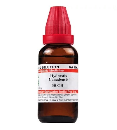 Schwabe-Hydrastis-Canadensis-Homeopathy-Dilution-6C-30C-200C-1M-10M-