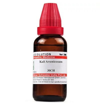 Schwabe-Kali-Arsenicosum-Homeopathy-Dilution-6C-30C-200C-1M-10M