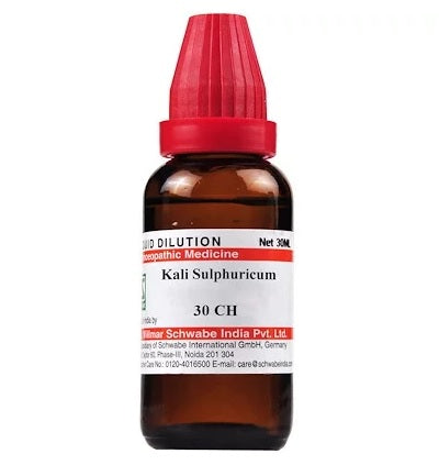 Schwabe-Kali-Sulphuricum-Homeopathy-Dilution-6C-30C-200C-1M-10M