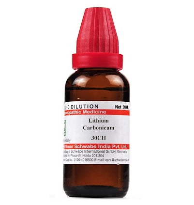 Schwabe-Lithium-Carbonicum-Homeopathy-Dilution-6C-30C-200C-1M-10M.
