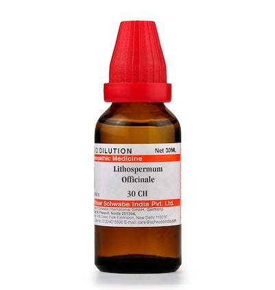 Schwabe Lithospermum Officinale Homeopathy Dilution 6C, 30C, 200C, 1M, 10M