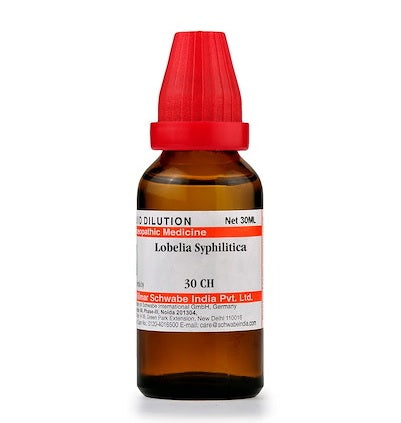Schwabe Lobelia Syphilitica Homeopathy Dilution 6C, 30C, 200C, 1M, 10M