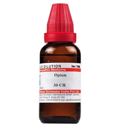 Schwabe Opium Homeopathy Dilution 6C, 30C, 200C, 1M, 10M