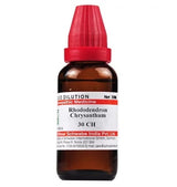 Schwabe-Rhododendron-Chrysanthum-Homeopathy-Dilution-6C-30C-200C-1M-10M.