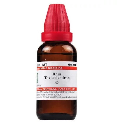 Schwabe Rhus Toxicodendron Homeopathy Mother Tincture Q