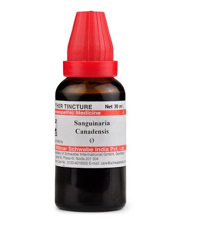 Schwabe Sanguinaria Canadensis Homeopathy Mother Tincture Q