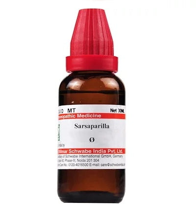 Sarsaparilla ( Smilax Ornate) Homeopathy Mother Tincture Q. 30/100 Ml –  Homeomart