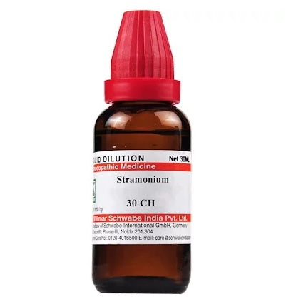 Schwabe Stramonium Homeopathy Dilution 6C, 30C, 200C, 1M, 10M