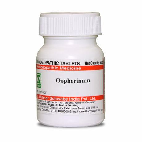 Support Hormonal Balance & Clear Skin Naturally with Oophorinum homeopathy tablets