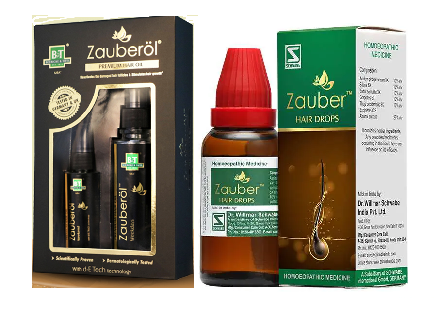 Zauberol Hair Oil and drops combo offer