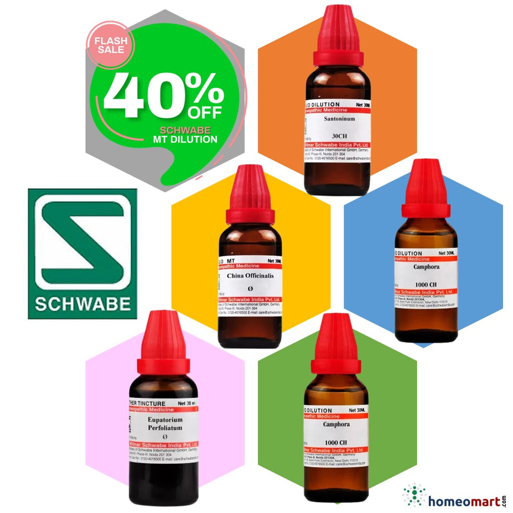 Schwabe Dilutions, Mother Tinctures 40% ছাড়