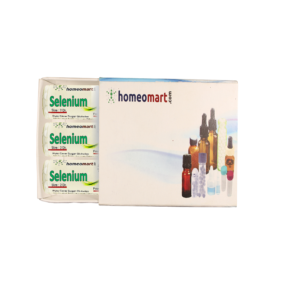Selenium 2 Dram homoeopathy  Pills box 