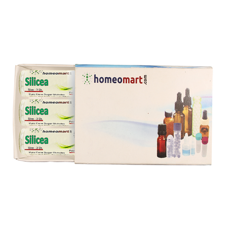 Homeopathy Silicea 2 Dram Pills 6C, 30C, 200C, 1M, 10M