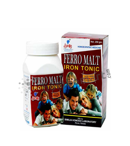 Similia Ferro Malt Iron Tonic Fights Anemia and Boosts Energy