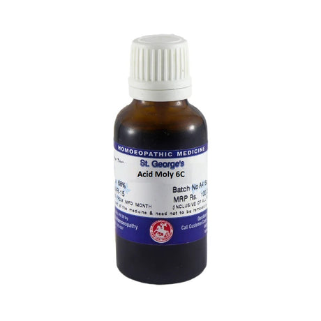 St George Acid Molybden Dilution 6C, 12C, 30C, 200C, 1M, 10M