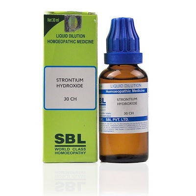 SBL Strontium Hydroxide Homeopathy Dilution 6C, 30C, 200C, 1M, 10M