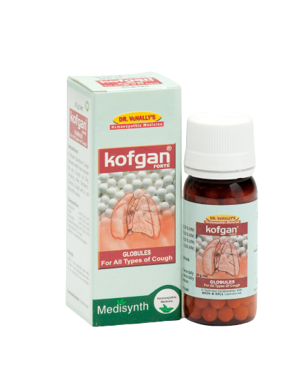 Medisynth Medisynth Kofgan Forte homeopathy Pills for all types of Cough