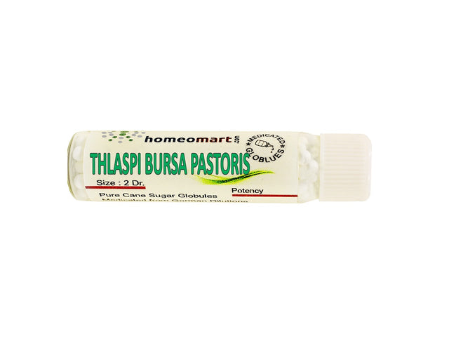 Thlaspi Bursa Pastoris homeopathy Medicated Pillsuterine fibroids menstrual bleeding high uric acid