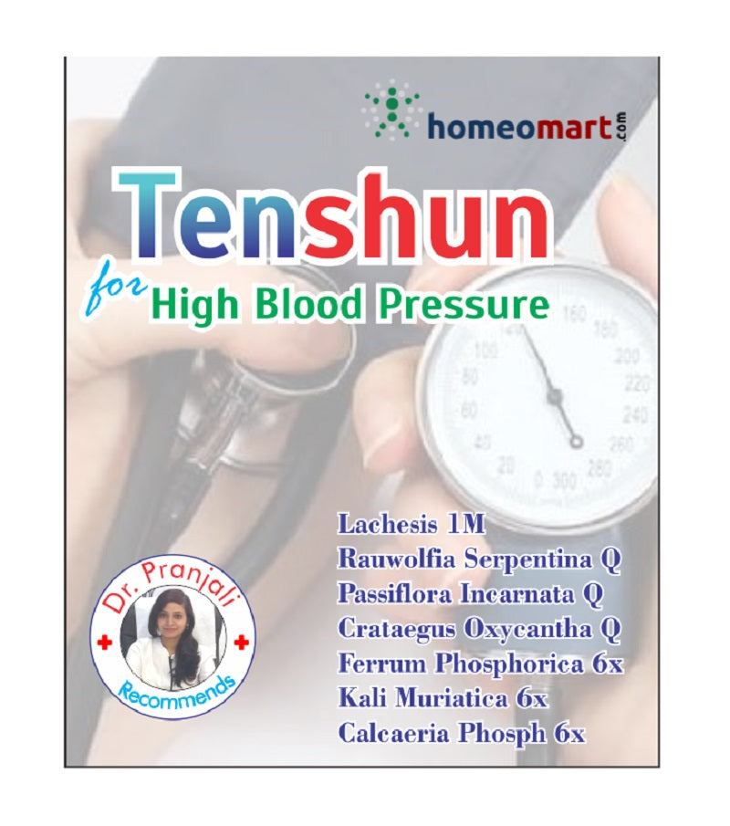 Tenshun homeopathy for high blood pressure, hypertension