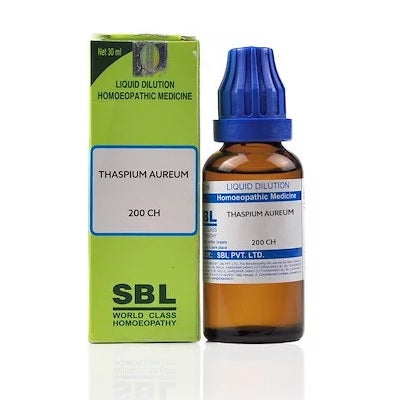 SBL Thaspium Aureum Homeopathy Dilution 6C, 30C, 200C, 1M, 10M 