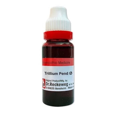 Dr Reckeweg Germany Trillium Pend Homeopathy Mother Tincture Q