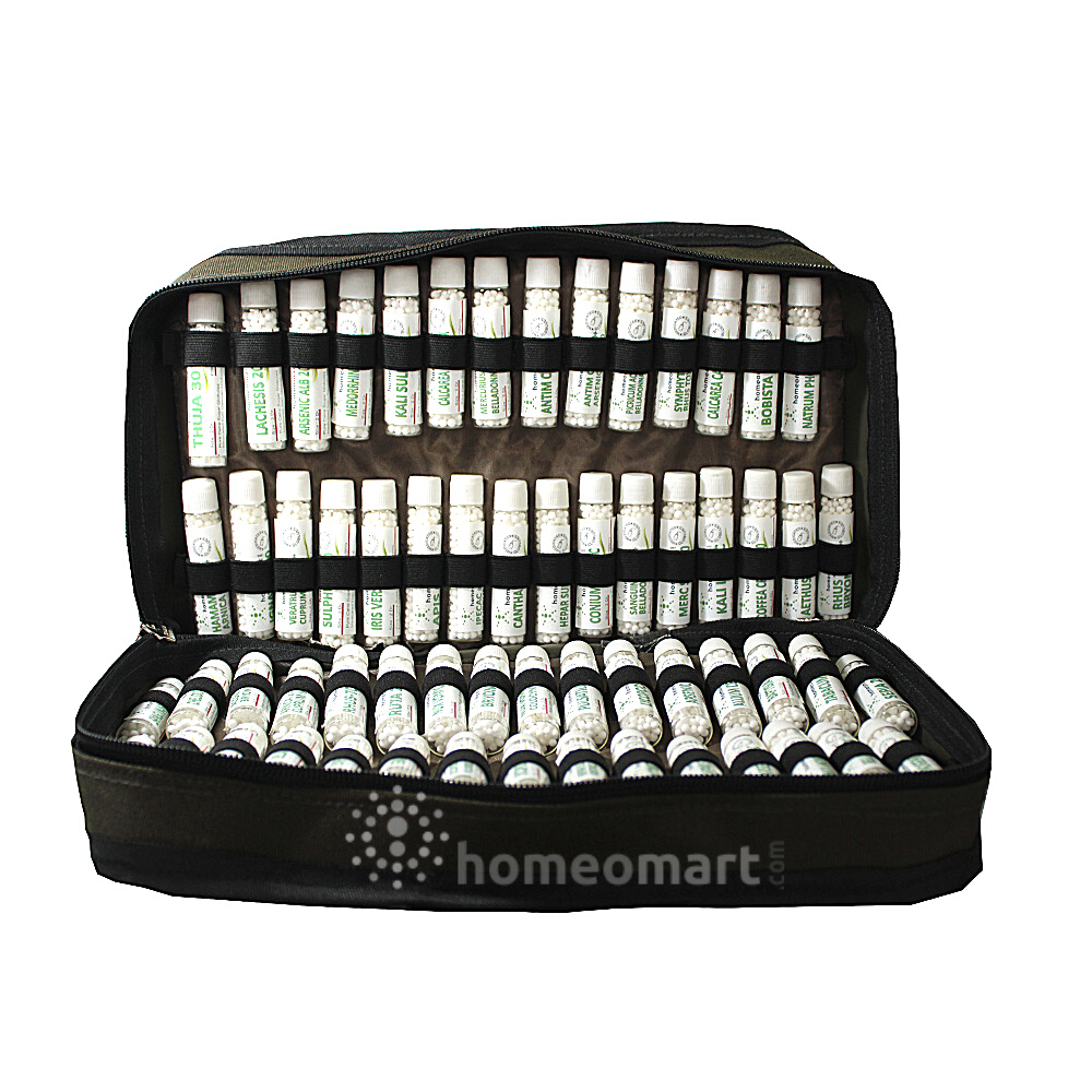 Homeopathy Essential Remedy Kit with 35 First Aid Medicines