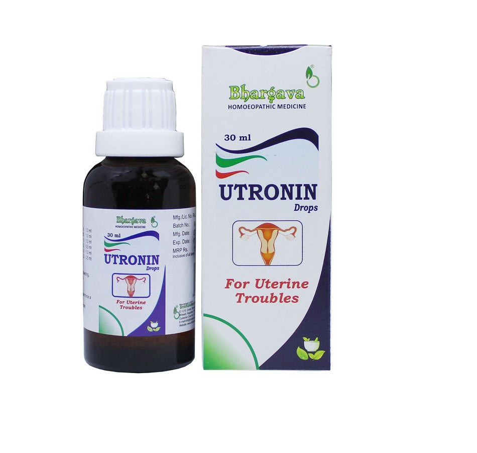 Bhargava Utronin homeopathy drops, Uterine polyps, fibroids