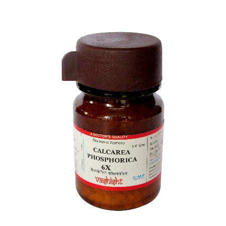 Vashisht Calcarea Phosphorica is a trusted biochemic remedy formulated to support healthy bone development, strong teeth, and overall physical growth.