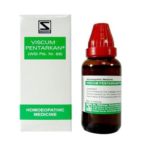 Schwabe Viscum Pentarkan drops for symptoms of high blood pressure old pack