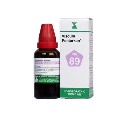 Schwabe homeopathy Viscum Pentarkan drops, hypertension, high blood pressure