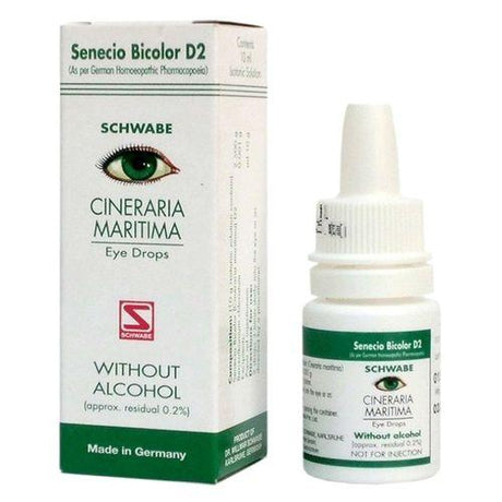 Schwabe German Cineraria Maritima D2 All purpose Eye Drops