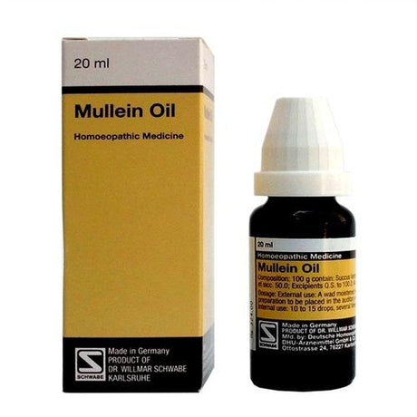 Schwabe German Mullein Oil for Earaches, Tinnitus, Loss of Hearing