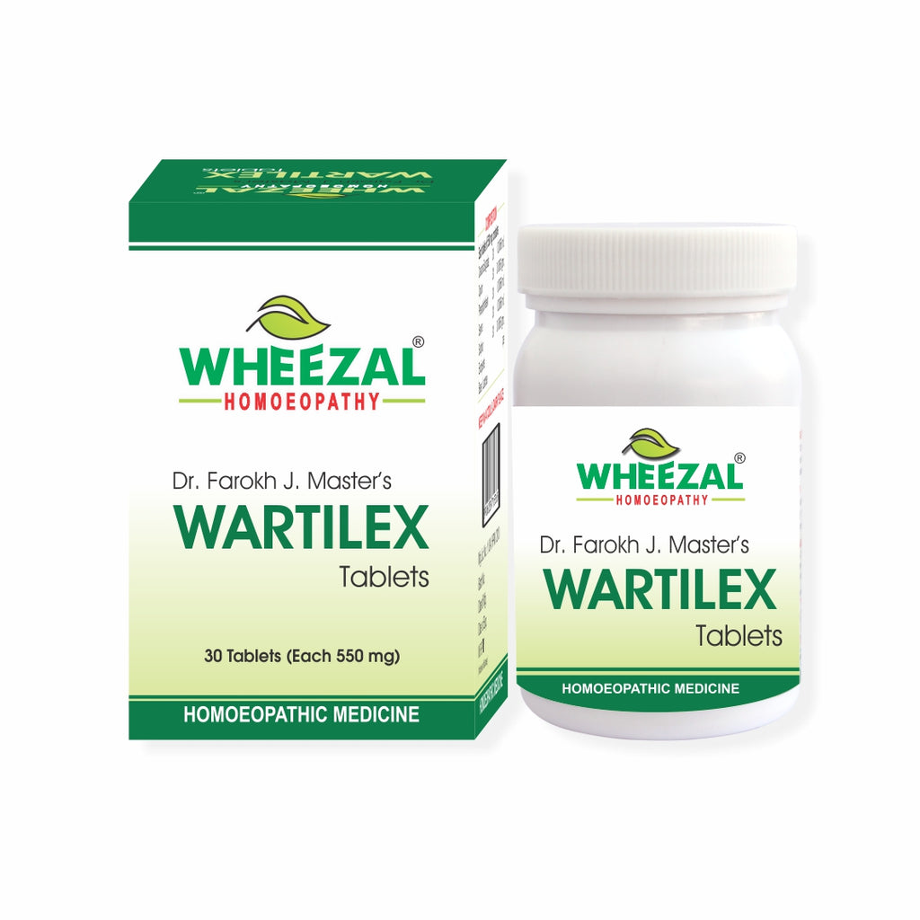 Wheezal Homeopathy Wartilex Tablets for Warts and Polyp