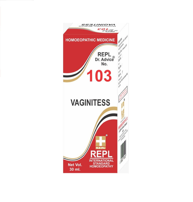 Homeopathy REPL Dr. Adv. No. 103 vaginitess drops 