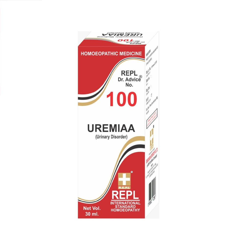 Homeopathy REPL Dr Adv No 100 uremiaa drops 