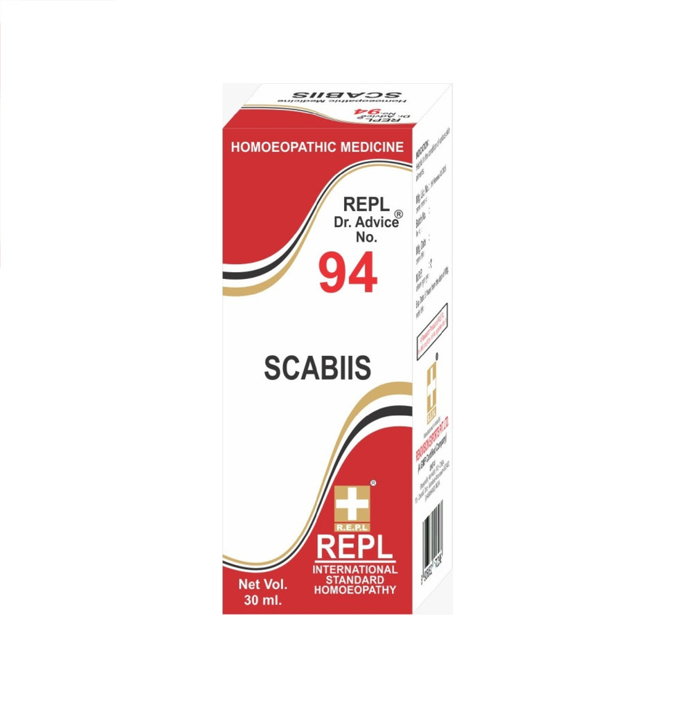 homeopathy REPL Dr Adv No 94 scabiis drops 