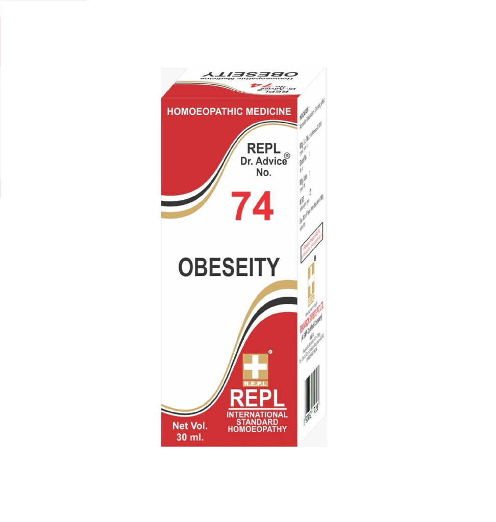 homeopathy REPL Dr Adv No 74 obeseity drops