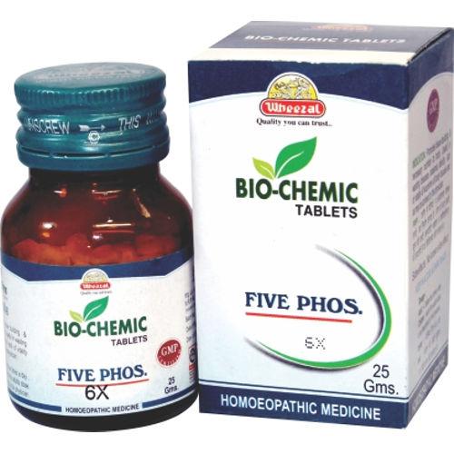 Wheezal Biochemic Five phos 6x