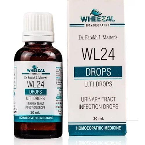 Wheezal WL24 Urinary Tract Infections (UTI) Drops