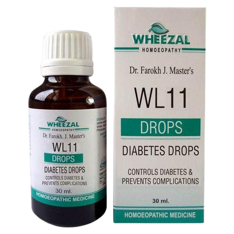 Wheezal WL 11 Diabetes homeopathy Drops