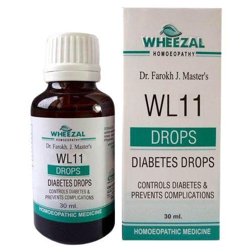 Wheezal WL 11 Diabetes homeopathy Drops